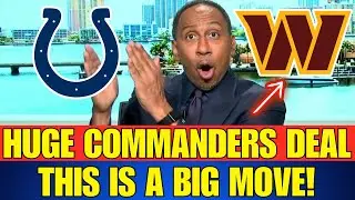 💥🥳 NFL'S TOP SIGNING!!! FRONT OFFICE ANNOUNCES TODAY!! COMMANDERS NEWS TODAY! Commanders News