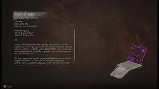 Horizon Forbidden West - Text Datapoint - Quests #31 Priority Shift