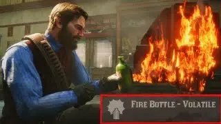 Volatile Fire bottle location rdr2