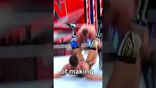 Gunther made Chad Gable's kids cry! 😭 #wwe #raw