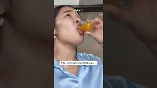 what happened when i started drinking turmeric water for 7 days  #dailywellness  #challenge