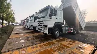 Export HOWO 371 Dump Truck colors can be customized! # Africa # Export # Truck # HOWO