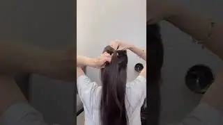 Tips buộc nửa đầu cực đơn giản | Easy Hairstyle #shorts