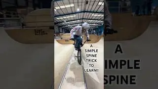 **A SIMPLE SPINE TRICK TO LEARN!!** #bmx#bikes#cycling#shorts#bikelife#bicycle#bmxlife#ourbmx#bike