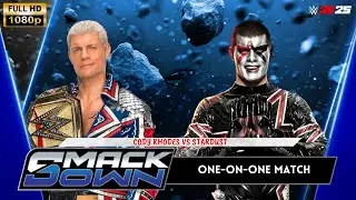 WWE2K25 | Коди Роудс против Стардаста &mdash; матч один на один