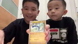 Opening 2 Booster Packs and We Got Something Special!