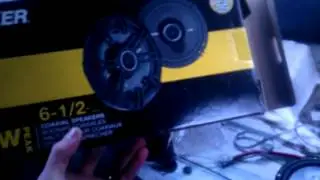 Toyota Corolla rear deck speaker replacement