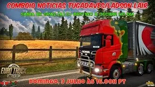 Comboio Not&iacute;cias TugaDaves/LadSon Lair - Graz (A) / Kiel (D) - Servidor 1 [PT]