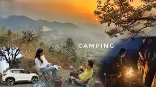 Car camping Nissan magnite nainital