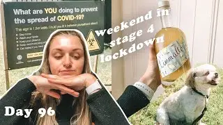 A weekend in Melbourne Stage 4 Lockdown | Making limoncello, pups & picnics