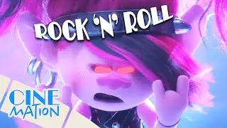All The Rock and Roll Scenes | Trolls World Tour (2020) | Cinemation
