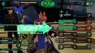 Fate/Extra CCC Caster VS Lancer (Rani VIII) - Round 2