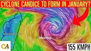 Cyclone Candice to Form in January? Speed & Track Update | Meteo Mauritius Today - Jan 18, 2024