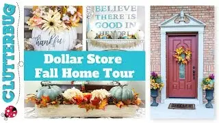 Fall Home Tour 2018 - Dollar Store Decorating Ideas