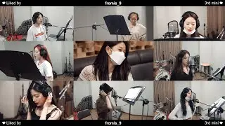프로미스나인 (fromis_9) - '별의 밤' Recording Behind