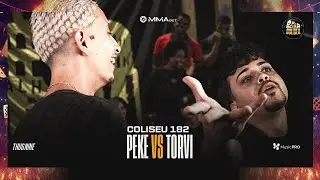 (DOIS MALUCOS NO PEDAÇO 😂😂) TORVI X PEKE - 2° FASE - BATALHA DO COLISEU - EDIÇÃO 182