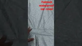 Waterproof car cover from fabtec @fabtec
