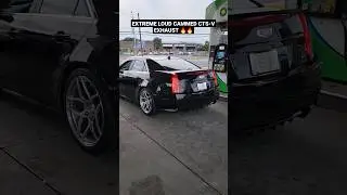 EXTREME LOUD CAMMED CTS-V EXHAUST 🔥🔥