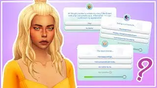 STORY MODE CAS 💗 // The Sims 4 Create A Sim