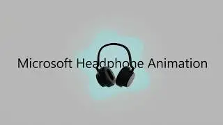 Microsoft Headphone 3D Animation | Blender Product Showcase