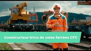 Apprentissage de constructeur&middot;trice de voies ferr&eacute;es CFC