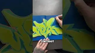 Sketchbook session with paint markers 🖌️ #graffiti #sketch