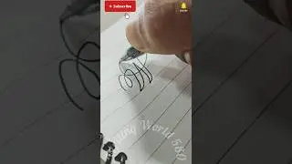This Cursive W Is So Smooth It's Hypnotic | Turning the letter W into Art | Cursive Handwriting