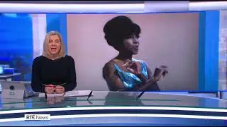 RT&Eacute; News reports on the death of Mary Wilson of The Supremes (9th February 2021)