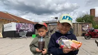 Jessheim storsenter(쇼핑센터)/Fly chicken(치킨)/Obs마트/Norway