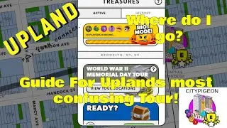 Upland Step By Step Help for the WWII (Brooklyn) Tour. Taking the confusion out of it!