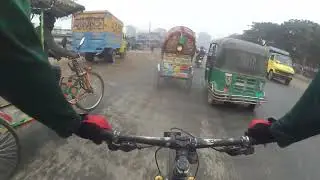 Daily Office Bicycle Ride | Dhaka City Cycling Experience | Bicycle Commuting BD
