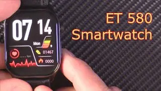 ET580 Smartwatch | Non-invasive Blood Glucose Uric Acid Lipids HR SPO2 body temp Apple watch clone