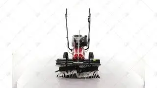 Подметальная машина Tielbuerger TK17 с двигателем B&S 575 EX 3D обзор