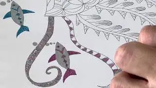 Magic OCEAN!| Part 1 | Painting an OCTOPUS! #art #painting #magic