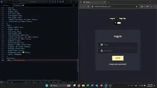 ASMR Programming - Login & Register Page - No Talking