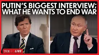 Putin&rsquo;s UNFILTERED Interview With Tucker Carlson; 'Ukraine War Will Be Over In A Few Weeks If...'
