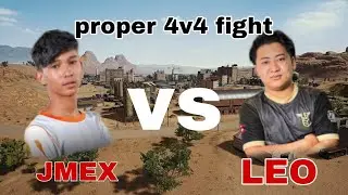 JMEX vs LEO & AST | Proper 4v4 fight 🔥🔥🔥🔥🔥 NEW LINEUP PUBG NEPAL