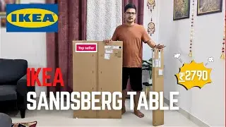 Bought This IKEA Table for ₹2790 | Unboxing, Setup & Honest Review