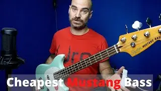 Squier Mustang Bass. &iquest;C&oacute;mo suena el Mustang m&aacute;s barato? (🇺🇸ENG🇬🇧 subs)