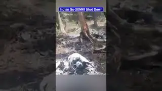IAF Su-30MKI Crash Site Revealed &ndash; Indian Soldiers Secure the Wreckage