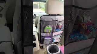 Road trip! My favorite car organization essentials for a long drive with 4 kids 🚗 #carorganization
