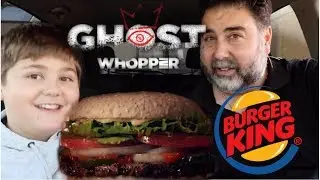 Burger King Ghost Whopper Review in Detroit area | Vito the Kid