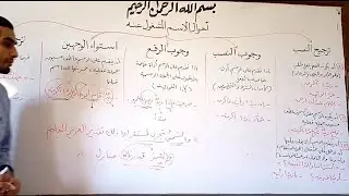 الاشتغال ٢- أحوال الاسم المشغول عنه