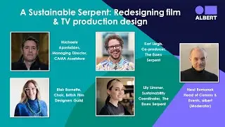 albert Presents: A Sustainable Serpent: Redesigning film & TV production design