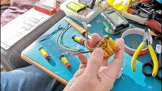 Unprotected 3S LiPo from vape batteries