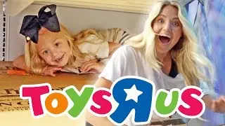 EXTREME HIDE AND SEEK INSIDE TOYS R US!!!