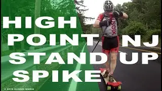 Stand Up Spike KOM Record at High Point NJ Stand Up Mountains