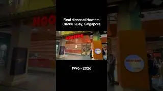 Последний день работы Hooters Singapore&hellip;