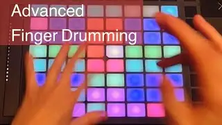 Finger drumming tutorial on Ableton Push2 (drum rack for download)