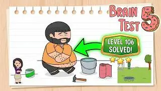🧠 Brain Test 5: Level 106 Answer & Walkthrough | Tricky Challenge Solutions! 🎮✨